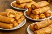 Crispy Pumpkin Cheesecake Egg Rolls Recipe