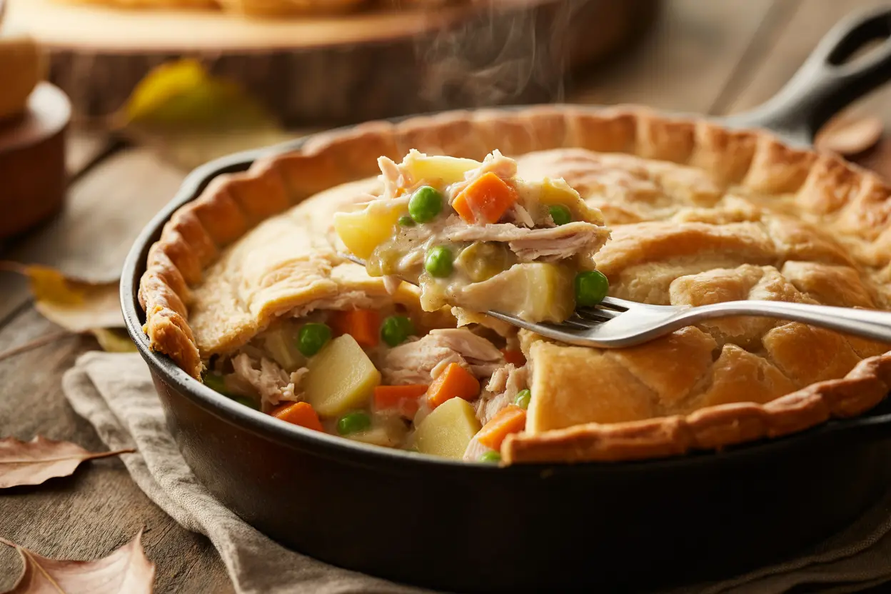 Turkey Pot Pie: The Best Leftover Turkey Recipe for Cozy Nights