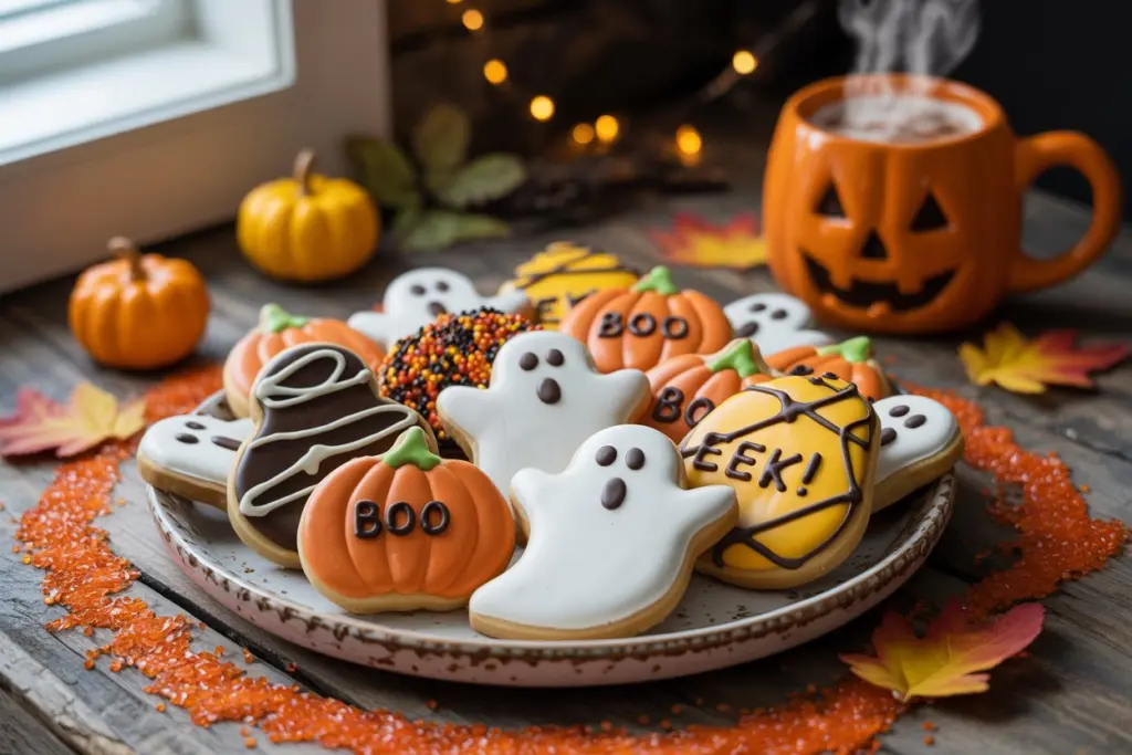 Festive Halloween Shortbread Cookies Recipe 8 Halloween shortbread cookies