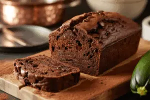 Moist and Rich Double Chocolate Zucchini Bread Recipe