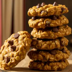 Pumpkin No Bake Cookie Recipe Card