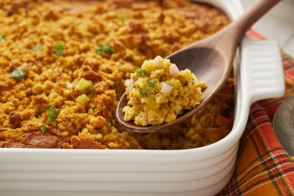 Classic Cornbread Dressing for Thanksgiving Recipe