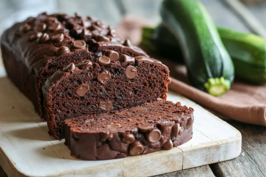 Moist and Rich Double Chocolate Zucchini Bread Recipe