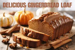 Moist & Spiced Gingerbread Loaf Recipe