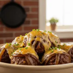 Slow Cooker French Onion Meatballs Recipe 2 Slow Cooker French Onion Meatballs Recipe