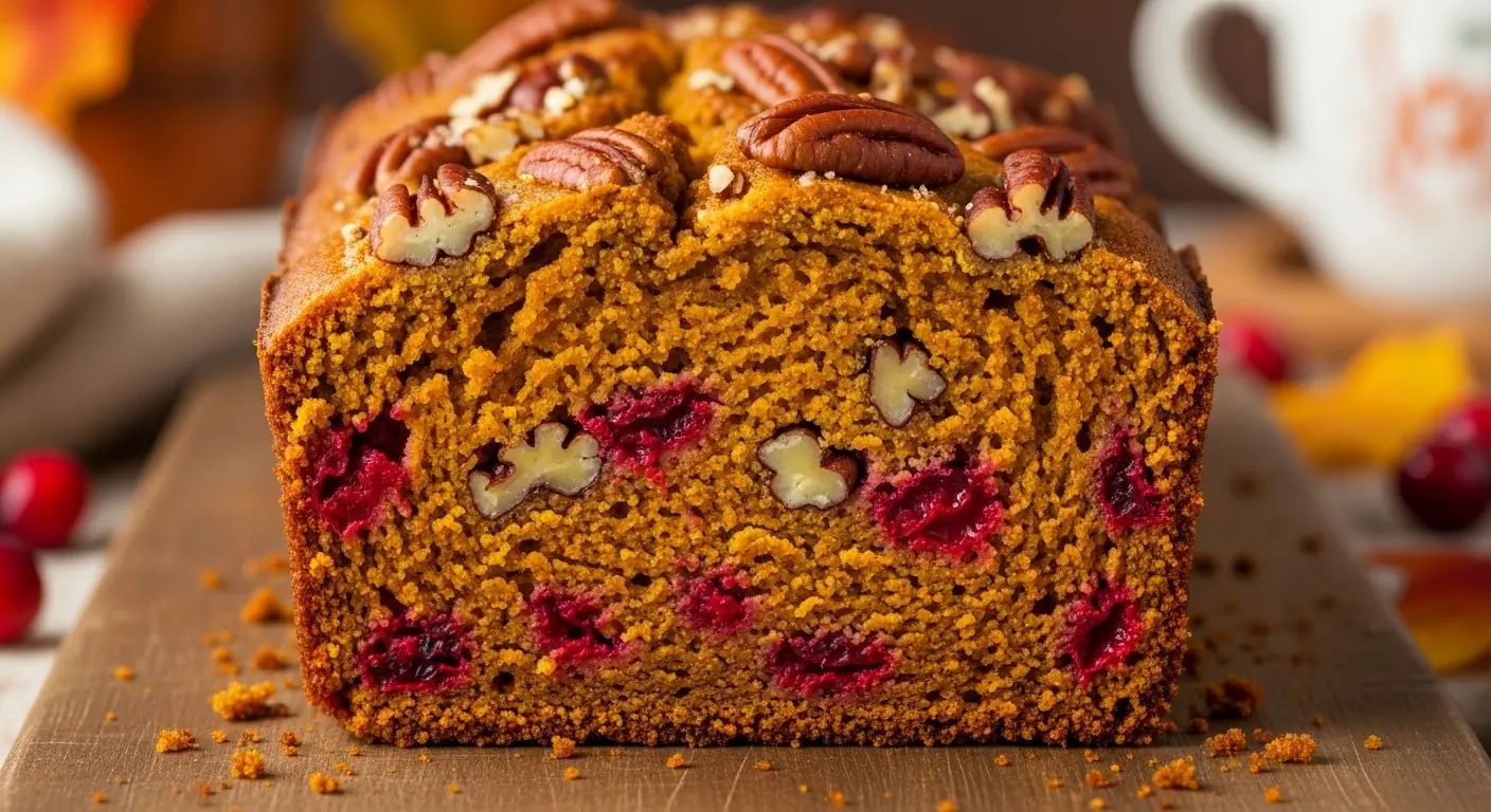 Cranberry Pecan Pumpkin Bread: Moist & Easy Fall Favorite