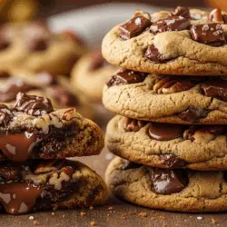 Pecan Chocolate Chips Cookies 2 pecan chocolate chip cookie Recipe Card