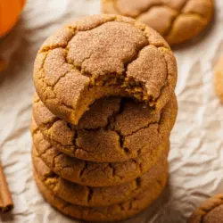 Brown Butter Pumpkin Snickerdoodle Cookies 2 Pumpkin snickerdoodle cookie recipe