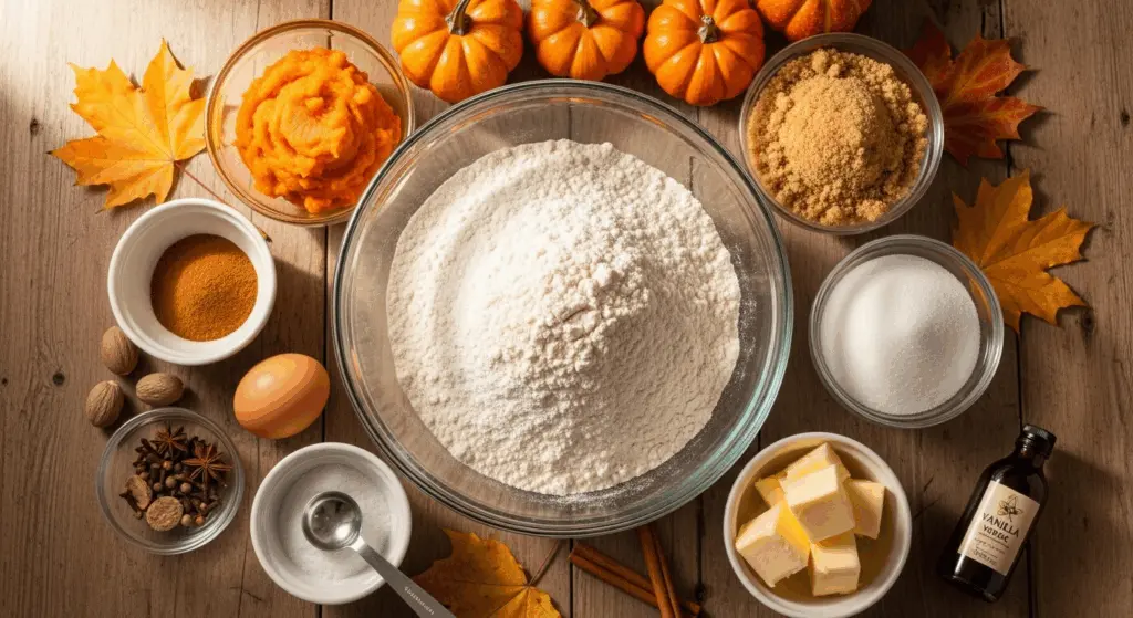 Coffee Cake Pumpkin Cookies 5 Ingredients for making coffee cake pumpkin cookies