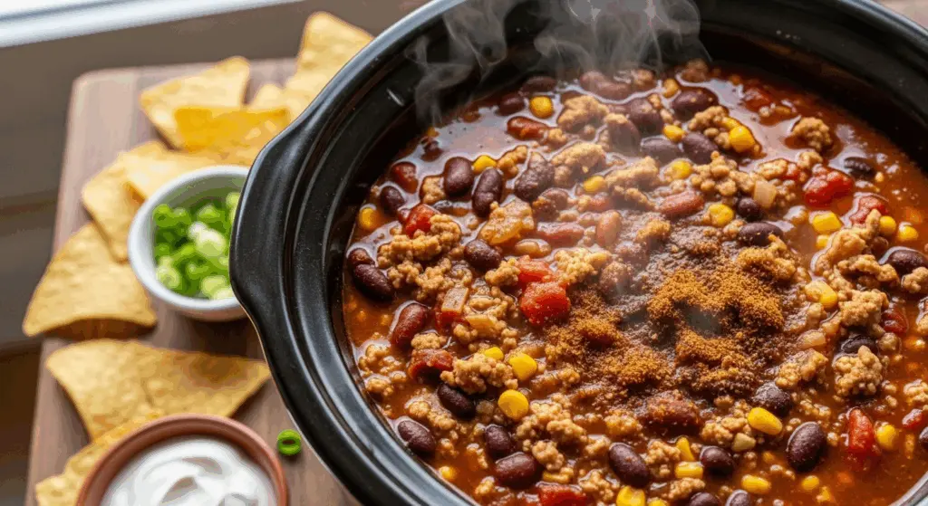 Easy, Healthy Crockpot Turkey Chili Recipe 6 Easy, Healthy Crockpot Turkey Chili Recipe