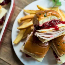 Visual guide to 5 ingredient turkey sliders