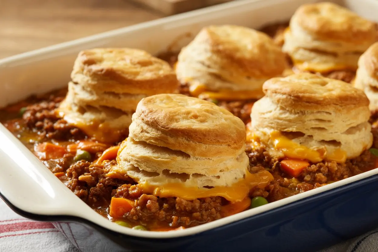 Easy Ground Beef Pot Pie Recipe