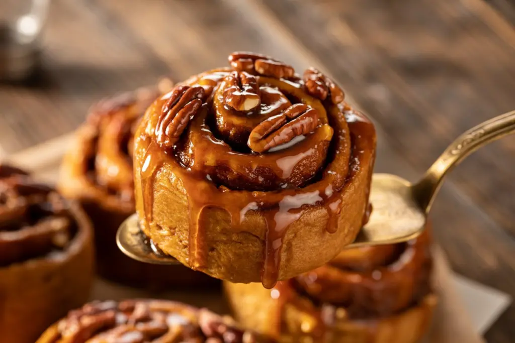 Pumpkin Caramel Sticky Buns Recipe 9 Pumpkin Caramel Sticky Buns