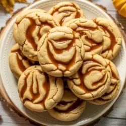 Printable Caramel Stuffed Cookie Recipe Card