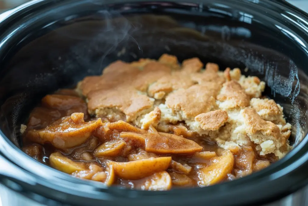 3 Ingredient Apple Cobbler in Slow Cooker 8 Easy Apple Cobbler Recipe