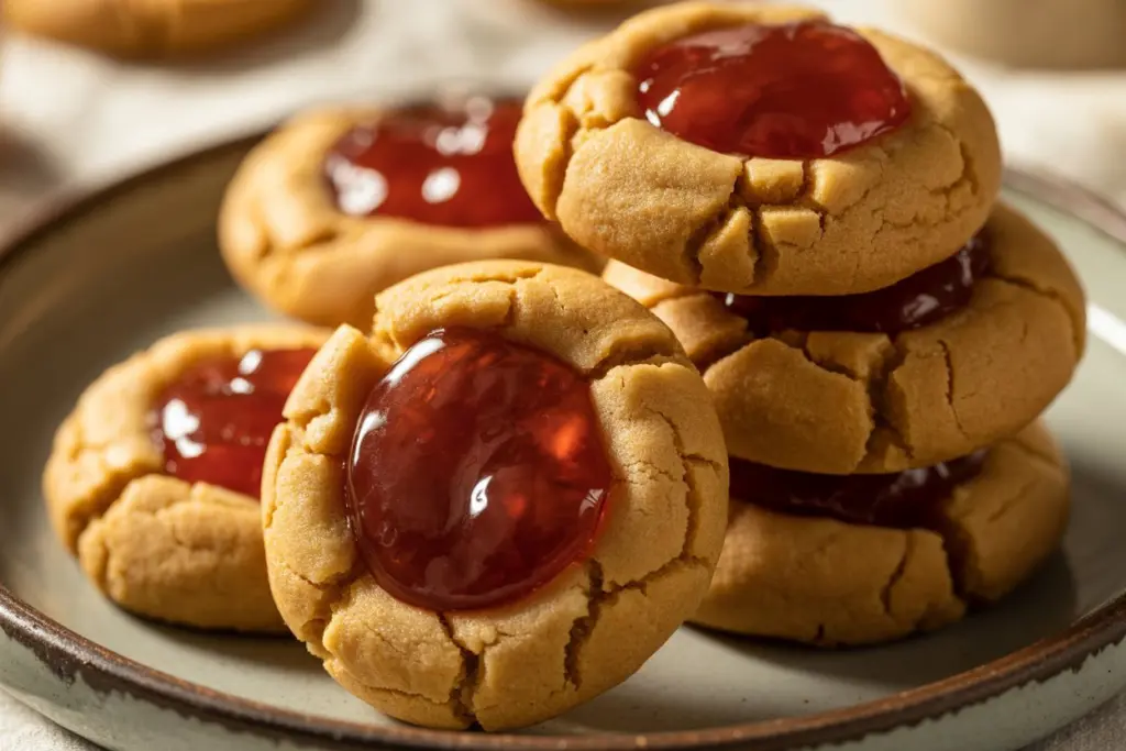 Peanut Butter and Jelly Cookies 2 Peanut Butter and Jelly Cookies