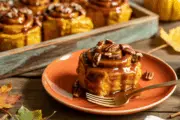 Pumpkin Caramel Sticky Buns Recipe