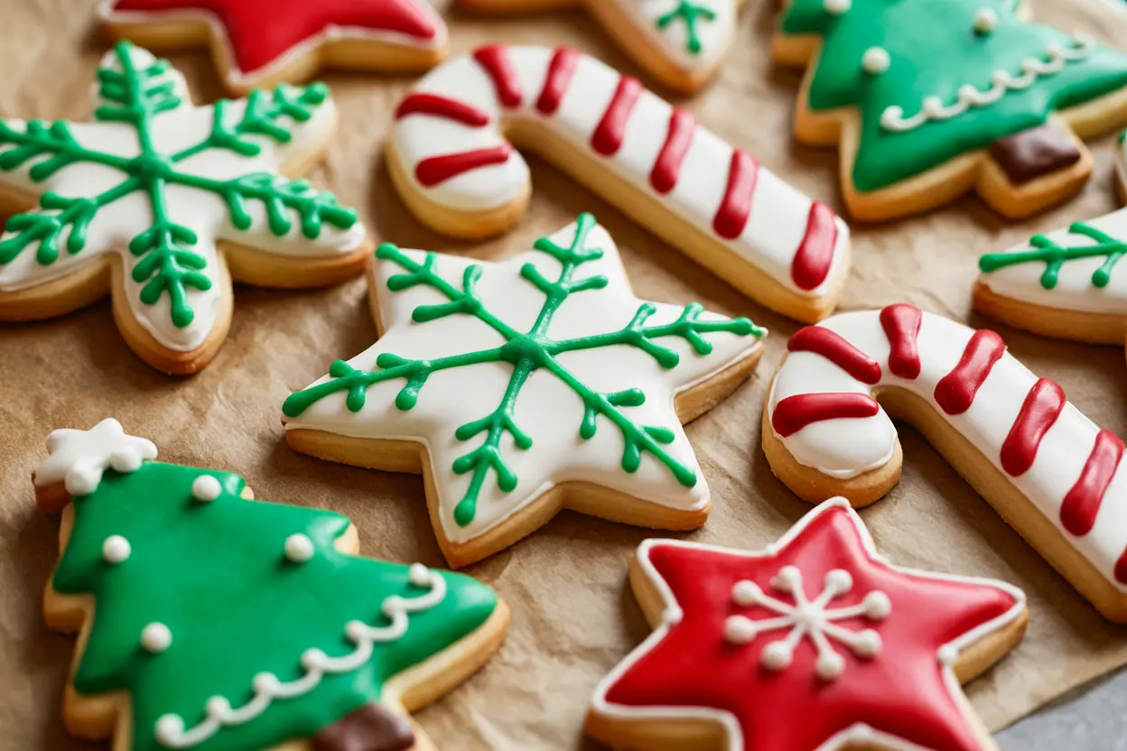 Christmas Cookies Recipe (Sugar Cookies) 1 Christmas Cookies Guide: Ultimate Sugar Cookie That Holds Shape