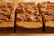 Chocolate Pumpkin Cheesecake Bars Recipe