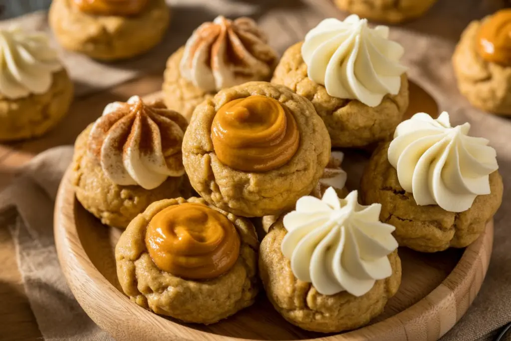 Pumpkin Pie Cookies Recipe 2 Pumpkin pie cookies Frosting
