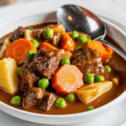 Hearty Slow Cooker Beef Stew Recipe card