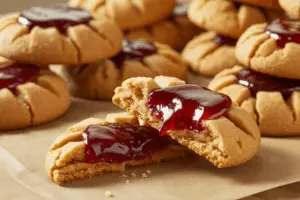 Peanut Butter and Jelly Cookies