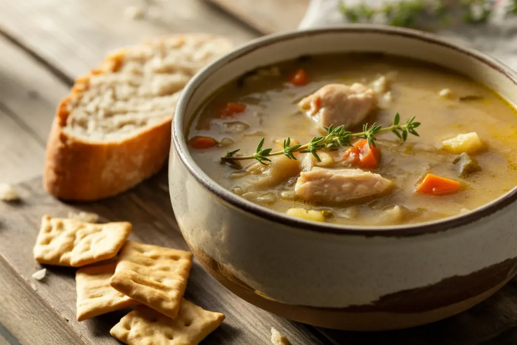 Healthy Leftover Turkey Pot Pie Soup (Crockpot Comfort Done Right) 6 Healthy Leftover Turkey Pot Pie Soup