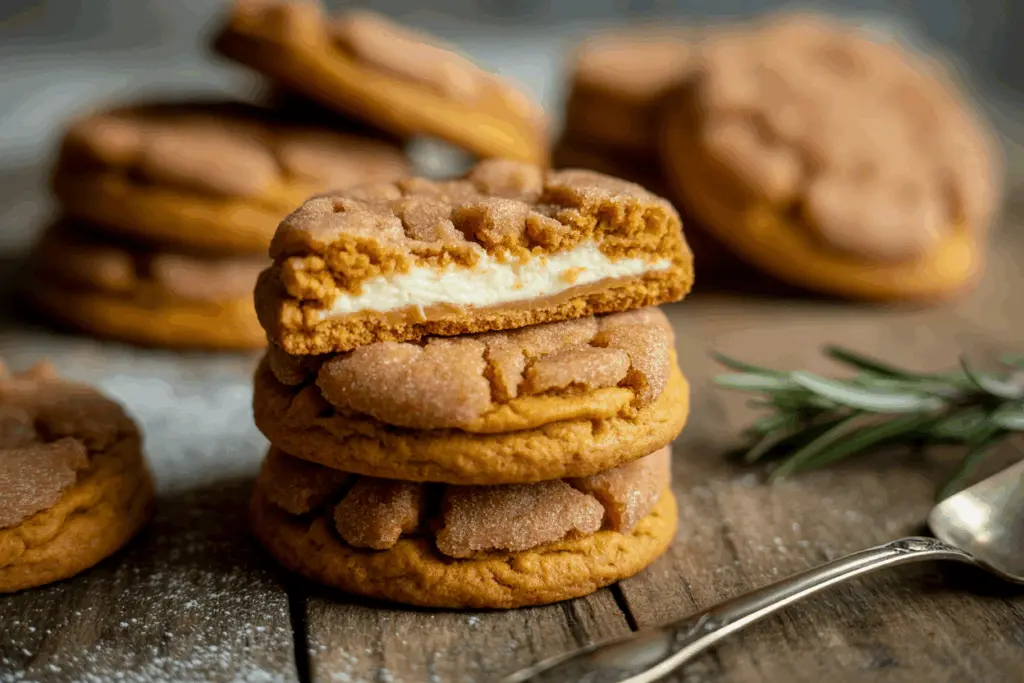 pumpkin cheesecake cookies
