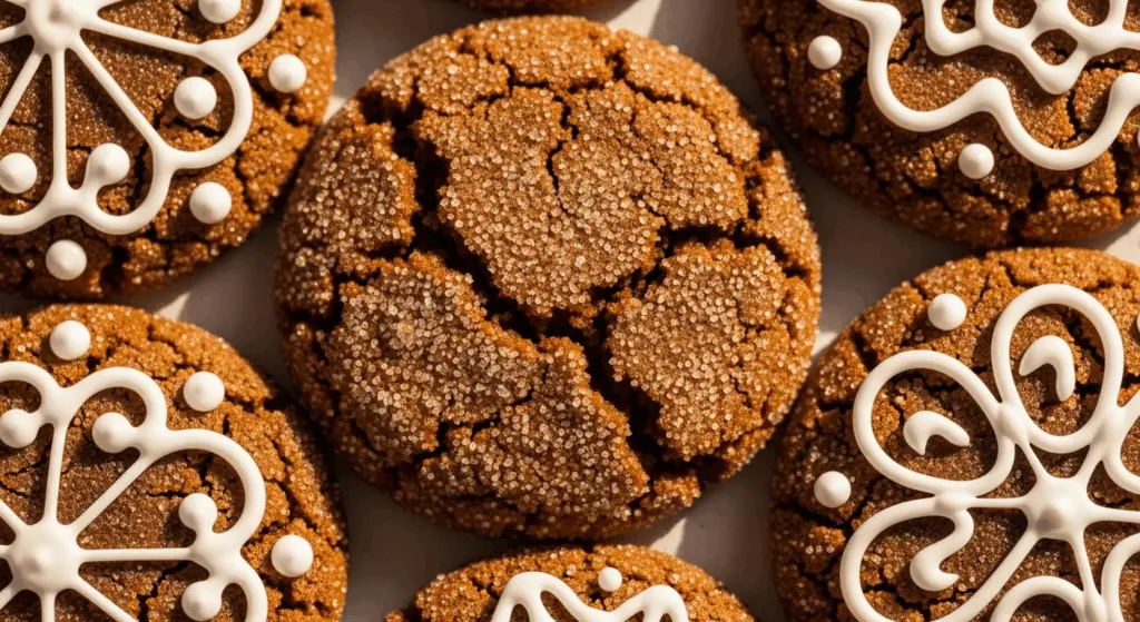 Old Fashioned Iced Ginger Molasses Cookies 16 Old Fashioned Iced Ginger Molasses Cookies