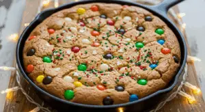 holiday cookie cake