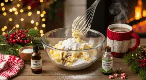 peppermint white chocolate mixture