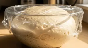 rise bread wreath dough