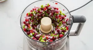 Holiday cranberry salsa