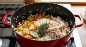 turkey soup recipe with rice