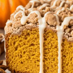 Pumpkin Coffee Cake with Crumb Topping 2 Pumpkin Coffee Cake Recipe Card
