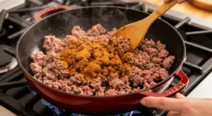 Cheesy Taco Rice - One Pot Dinner 6 Cheesy Taco Rice recipe