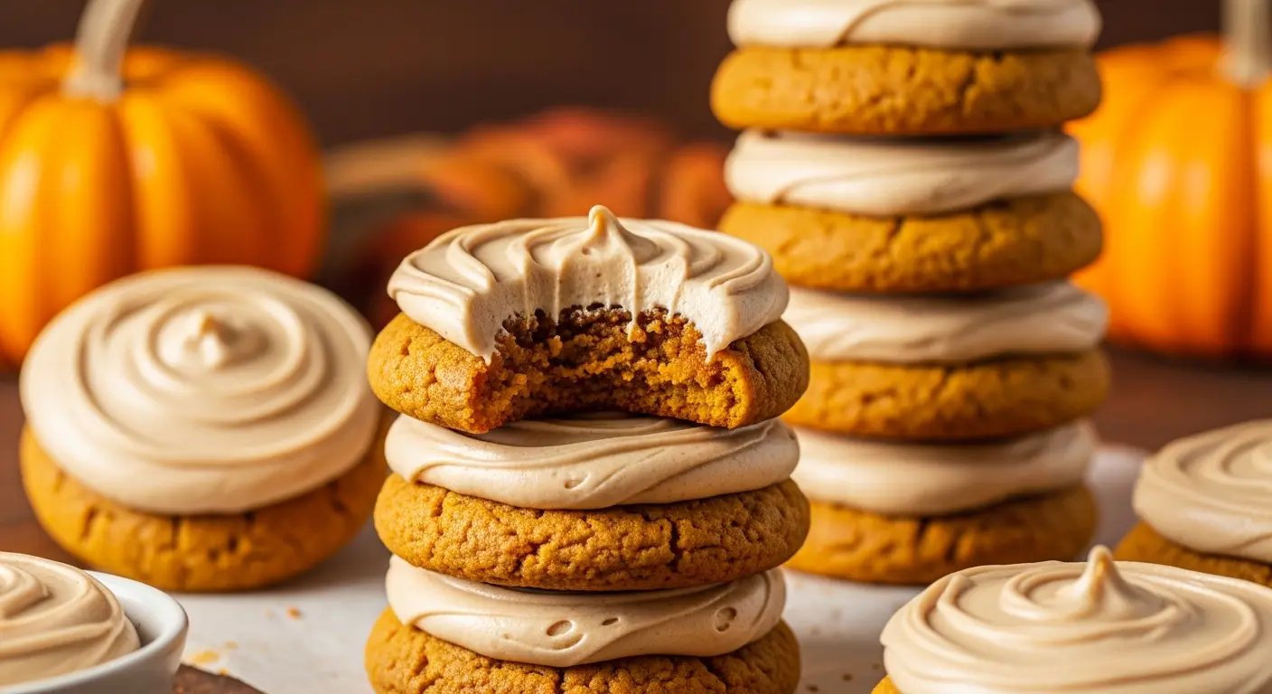 Pumpkin Spice Latte Cookies