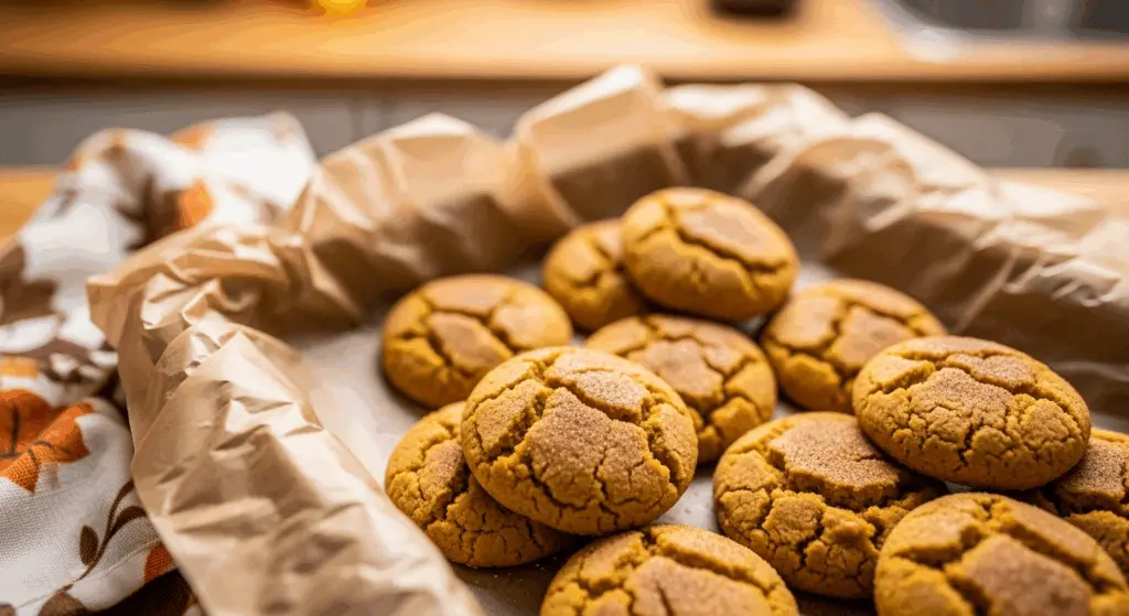 Pumpkin Spice Latte Cookies 6 freshly baked soft pumpkin Cookies