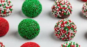 Christmas Chocolate Kiss Cookies Recipe 10 Chocolate Cookie dough balls