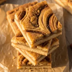 Cinnamon Swirl Snickerdoodle Blondies Recipe 2 Cinnamon swirl snickerdoodle blondies recipe card