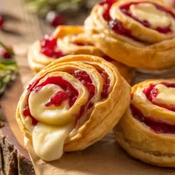 Cranberry Brie Pinwheels Appetizers 2 Recipe card for Cranberry Brie Pinwheels Appetizers