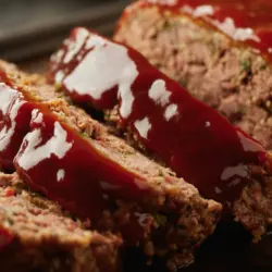 Wagyu Meatloaf with Brown Sugar Glaze recipe card