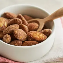 Candied Almonds Air Fryer Recipe card