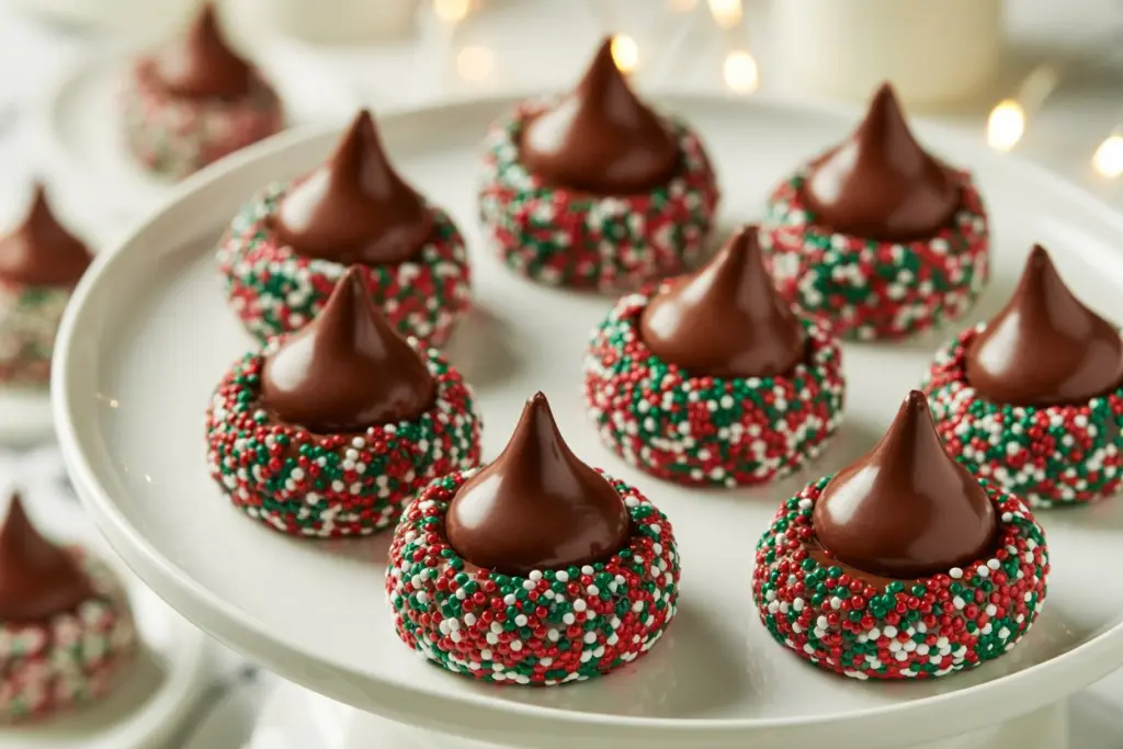Christmas Chocolate Kiss Cookies Recipe 15 Christmas Chocolate Kiss Cookies