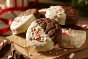Peppermint Bark Cookies