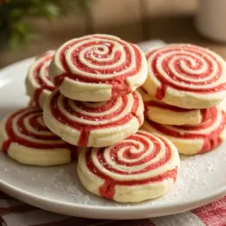 Swirl Peppermint Cookies recipe card