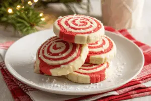 Swirl Peppermint Cookies Christmas