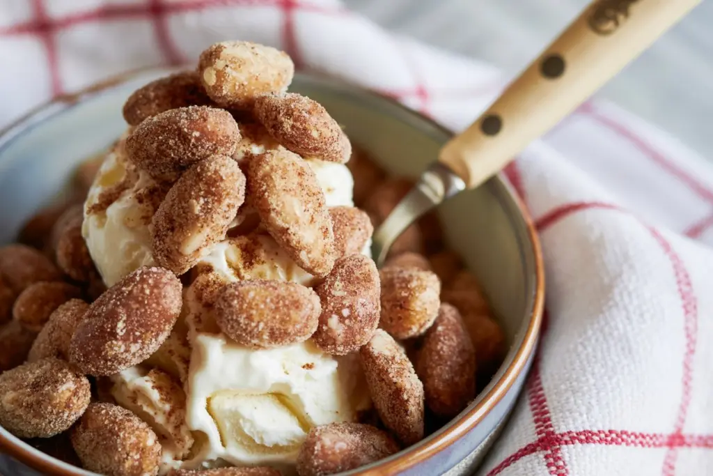 serving candied almonds air fryer
