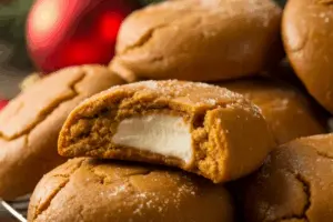 Gingerbread Cheesecake Cookies Recipe