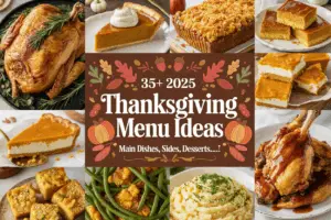 Our 2025 Thanksgiving Menu Ideas (MAIN DISHES, SIDES, DESSERTS &amp; MORE!)